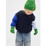Gap Bebek Yeşil CashSoft Cable Örgü Bere & Eldiven Seti
