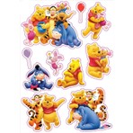 Bsb Winnie The Pooh Sticker Telefon Laptop Notebook Tablet Defter Matara Stiker Etiket ST1116