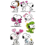 Bsb Snoopy Sticker Telefon Laptop Notebook Tablet Defter Matara Stiker Etiket ST696