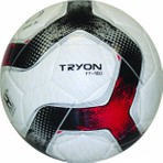 Tryon FT-180 Futbol Topu Beyaz Kırmızı Siyah Renkli 4 Numara Özellikli Zemin İçin