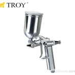 Troy 18609 Mini Rötuş Tabancası Metalik Boyalar İçin 0.5 mm Meme Çapı ile Kullanıma Uygun