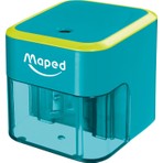Maped Turbo Twist Tek Delikli Kalemtraş 2.0 Pilli Mavi Renkli 1 Adet Pratik Kullanım