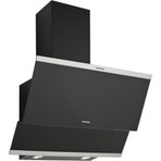 Siyah Silverline 3420 Classy 60 Cm Cam Dekoratif Davlumbaz Duvar Tipi Yüksek Emiş Gücü ile Sessiz Çalışma