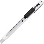 Kraf 620G Dar Metal Maket Bıçağı Gümüş Renk Ofis Kullanımı İçin Dayanıklı ve Ekonomik