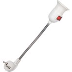 Lunatic DY-112 Prizden E27 Duya Dönüştürücü 26CM Spiralli Anahtarlı Duy Yüksek Isıya Dayanıklı  (DY-112 23729)