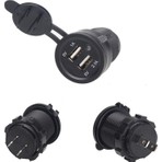 Space Otovo Araç Çift USB Hızlı Şarj Soket Adaptörü 12-24V