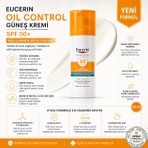 Eucerin 50 ml Sun Gel-Creme Oil Güneş Kremi Tüm Cilt Tipleri İçin Yaz İçin İdeal 50+ Spf