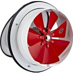 Ayas 25 cm Kapaklı Tip Aspiratör KTA-250-4K-M 1400 D/D 220/230 Volt Güçlü Emiş Gücü