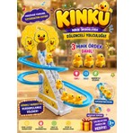 Kinku 3 Ördekli Müzikli Işıklı Kaydıraklı Merdiven Çıkan Dön Dolaş Tırmanan Ördekler Oyuncak