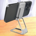 Ozcmax 360 Derece Dönen Tüm Telefon Tipleri Ile Uyumlu Mettal Telefon Standı Braket