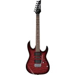 Ibanez Gio GRX70QA Elektro Gitar - Transparent Red Burst Renk ve Premium Ses Kalitesi ile