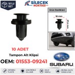 Silecek Noktası Subaru Tampon Klipsi 10 Adet 01553-09241