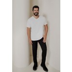 Altınyıldız Classics Erkek Siyah Diz İzi Yapmayan Pamuklu Esnek Denim Jean Kot Pantolon Ekstra Slim Fit Dar Kesim Rıss