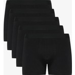 Altınyıldız Classics Erkek Premium Pamuklu Siyah 5'li Esnek Boxer Paketi (Damat Bohçası) Çeyiz Seti