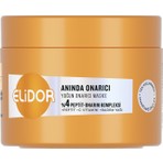 Elidor Anında Onarıcı Maske 220 ml Yoğun Bakım İçin Peptit ve Badem Yağı İçeren Formül