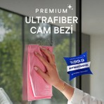 Silva Ultrafiber Premium Cam Bezi - Pembe (40x40 cm)