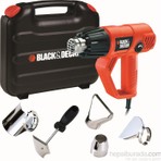 Black & Decker KX2001K-XK 2000W Sıcak Hava Tabancası 4 Isı Kademesi ile Güçlü Performans