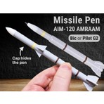 Titrek Toys AIM-120 Amraam Füze Tasarımlı Kalem - Missile Pen AIM-120 Amraam (Replika Maket)