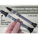 Titrek Toys Aım-9 Isı Güdümlü Füze Tasarımlı Kalem - Aım-9 Missile Pen (Replika Maket)