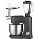 Schafer Prochef 3 In 1  Multimix Antrasit Renk  Kıyma ve Sürahi Blender Aparatlı Stand Hamur Yoğurma Makinesi