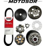 Monero Ön Varyatör + Arka Debriyaj + Bando Kayış Seti - Scooter 50 cc - 80 cc Kuba-Rks-Mondial