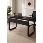 Mobitopya Metal Ayaklı Çalışma Masası- Bilgisayar Masası- Modern Ofis Masası- Gamer MASASI140X50X72 cm
