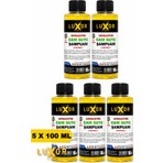 Luxor Kimya 5 x 100 ml Konsantre Oto Cam Suyu Şampuanı İz Bırakmadan Temizleme Formülü
