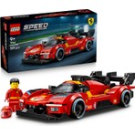 LEGO® Speed Champions Ferrari 499P 77261 - 9 Yaş ve Üzeri için Gerçekçi Detaylar İçeren Yaratıcı Oyuncak Yapım Seti (329 Parça)