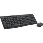 Logitech MK295 Q Tr Siyah Kablosuz Klavye Mouse Set