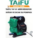 Taifu Güneş Enerjisi Basınç Arttırıcı 0,5 hp Motor Güçlü Sıcak Su Hidroforu POMPAMAT-TGP125
