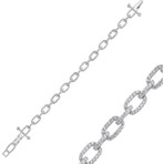 Merano Design Volenta Rhodium Bileklik
