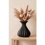 Karerca Vazo Modern Estetik, Dekoratif, Dekoratif Vazo, Bohem, Pla Plastik, 15CM