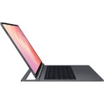 Samsung Tab S11/S12 Ultra Pro Klavyeli Kılıf - Gri Klavyeli Kılıf