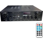 Rose FR-801 2X100 Watt 2 Zone Trafolu Stereo Anfi Mp3, Bluetooth, Sd Kart 2 Mikrofon Girişli Kumandalı