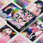 Kpop Dünyası Stray Kıds '' Do It '' Çift Yön Baskılı Hologramlı Lomo Card Seti (60 Pcs)