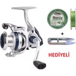 Oslo Okuma ARIA-3000a Painting Silver 1BB İp Misina Sarılı Olta Makinesi