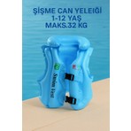 3-11 Yaş Arası 32KG Kapasiteli Üstkalite Şişme Can Yeleği Yaz Deniz Sahil Çocuk Bebek