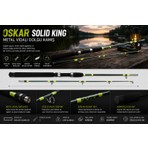 Oskar Solid King Metal Vidalı Dolgu Kamış 210CM
