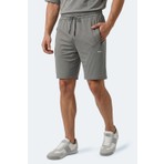 Slazenger Hyperbolt I Erkek Cepli Fıtness Koyu Gri Şort