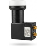 Atlanta Ultra+ Twin Çiftli Çift Çıkışlı 4K Full HD LNB (Gold Konnektör/2 Uydu Alıcıda Kullanım)