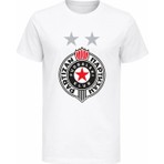 Efendioğlu Design Zvanična Stranica Partizan Belgrade Baskılı Pamuklu Yetişkin Tişört