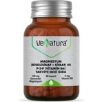 Venatura Magnezyum Bisglisinat + Sitrat ve P-5-P (Vitamin B6) 60 Kapsül