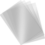 Tahtakalehobi A4 100 Micron Şeffaf Asetat 10 Adet Renkli Plastik Malzeme ile Projelerinizi Destekler