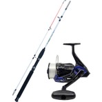 Okuma Fin Chaser-60 White Power 150 cm 100-250GR Tekne Olta Takımı