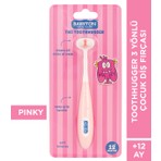 Babyton Toothhugger 3 Yönlü Hassas Çocuk Diş Fırçası Pinky