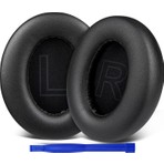M.TK Moveteck Anker Soundcore Q20 / Q20+ / Q20I / Q20BT Life 2 ile Uyumlu Kulaklık Pedi Kulaklık Süngeri + Takma Aparatı Set