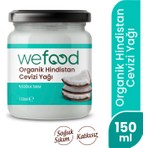 Wefood Organik Hindistan Cevizi Yağı 150 ml (Soğuk Sıkım)