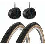 Schwalbe 700X28 Delta Cruiser K-Guard Amber Yanak Yüksek Performanslı Dış Lastik Seti