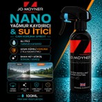 Jo Moyner Araç Nano Yağmur Kaydırıcı ve Su Itici SPREY-100 Ml-2 Yıl Etkili-Cam Koruma