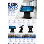 Farmatek Touchscreen Desk Kiosk - 32"